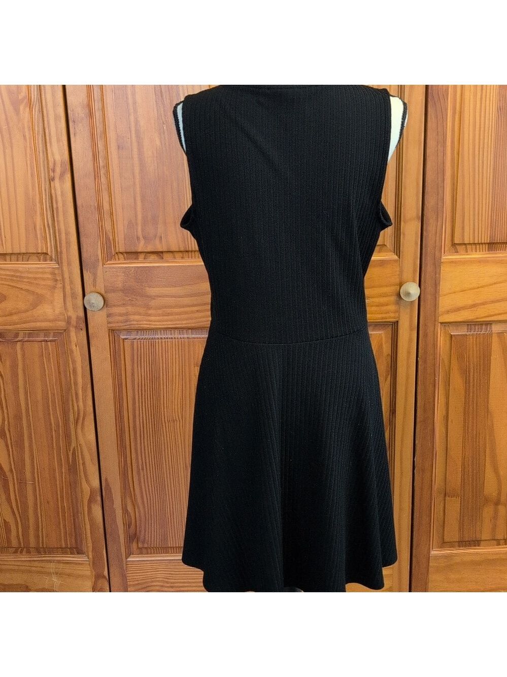 Apt 9 Ribbed Stretch Pullover Tank Style Dress L - Picture 5 of 7